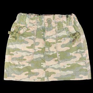 Old Navy Girls Camo Skirt 4T